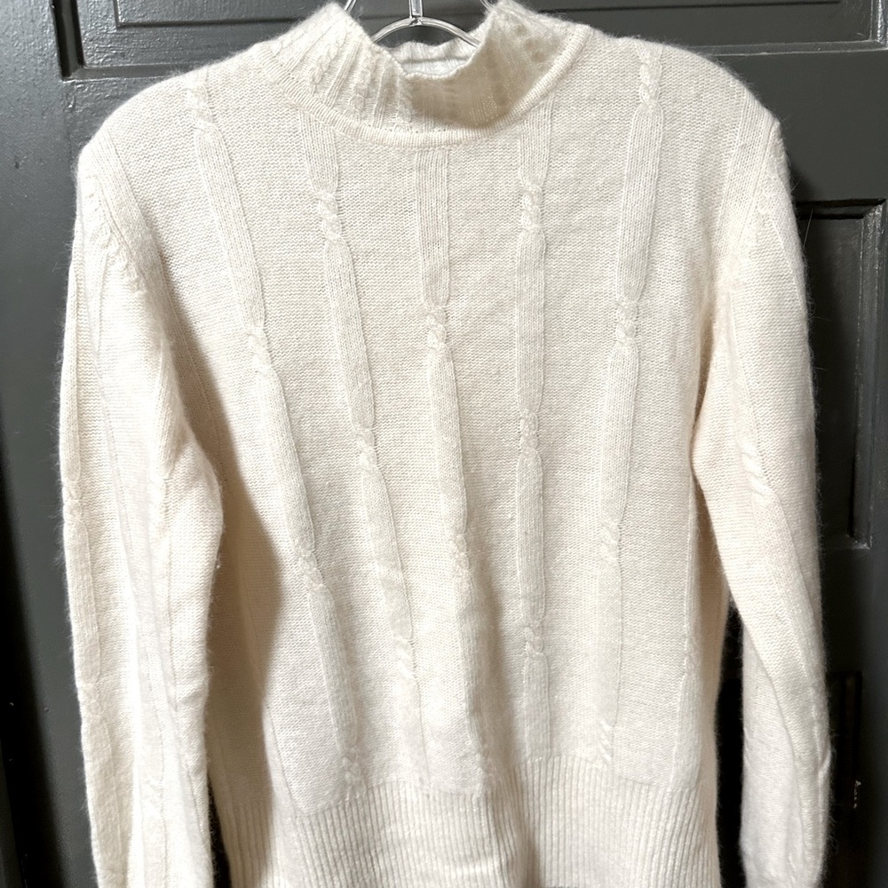 Courtenay Lambswool and Angora Sweater